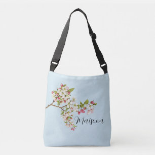 Spring Apple Blossoms Crossbody Bag
