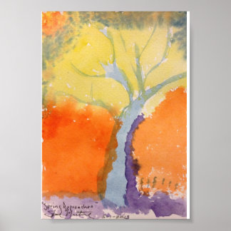 Spring Approaches Poster