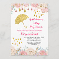 Spring April Baby Shower