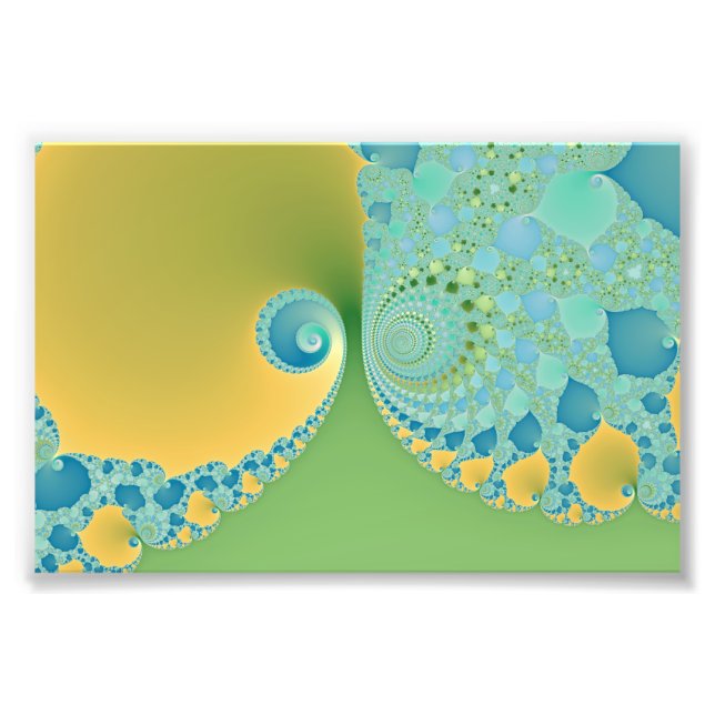 Spring Arrives - Fractal Art Photo Print (Front)