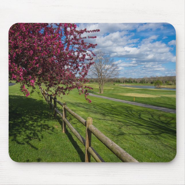 Spring At Rivercut Mouse Mat (Front)