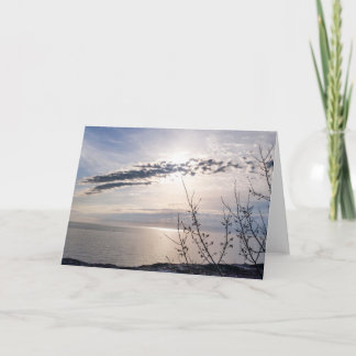 Spring at the Lake Card