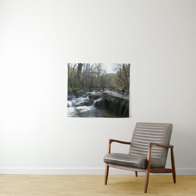 Spring at the Little Pigeon River Tapestry (In Situ (Horizontal))