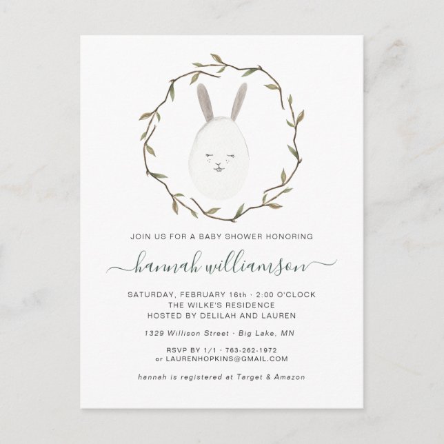 Spring Baby | Easter Baby Shower Invitation (Front)