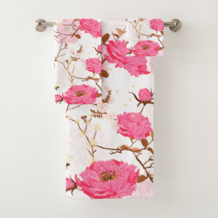 spring bath towel set