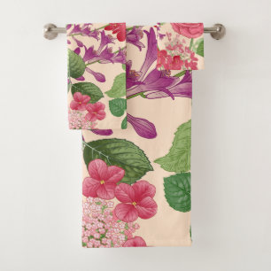 spring bath towel set
