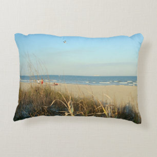 Spring Beach Scene No. 3 Decorative Cushion