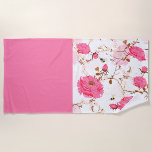 spring beach towel