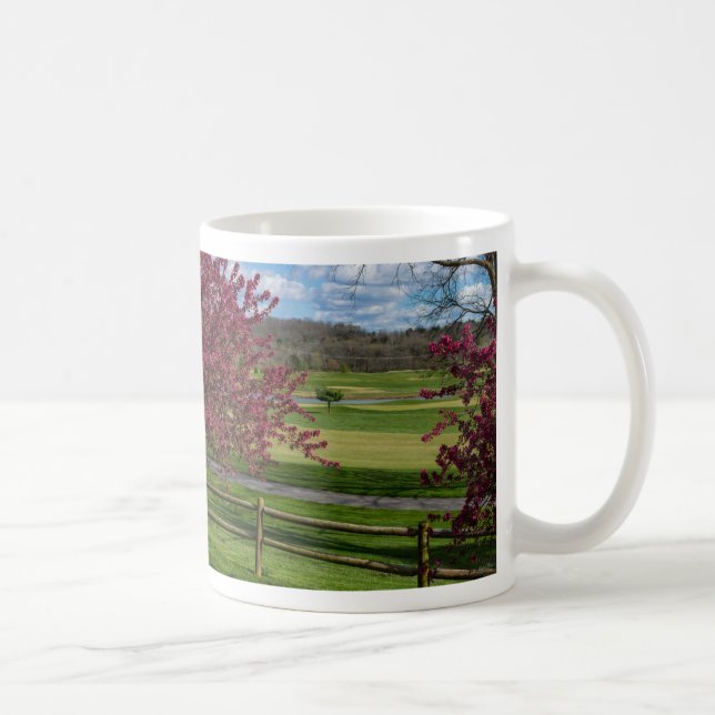 Spring Beauty At Rivercut Coffee Mug (Right)