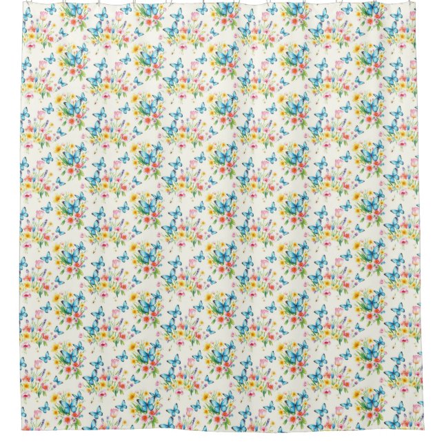 Spring Beauty Shower Curtain (Front)