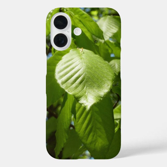 Spring Birch Leaves Green Tree Case-Mate iPhone Case (Back)