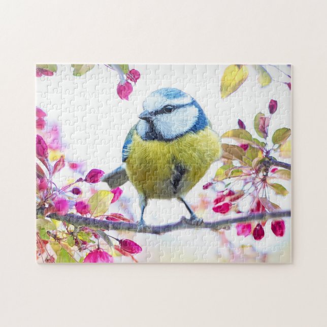 Spring Bird Photo Puzzle (Horizontal)