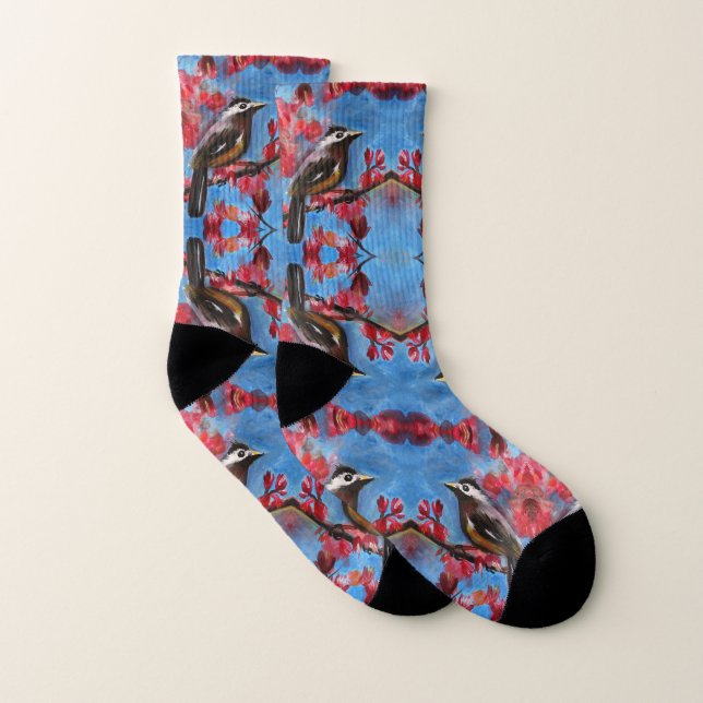Spring Bird Socks (Pair)