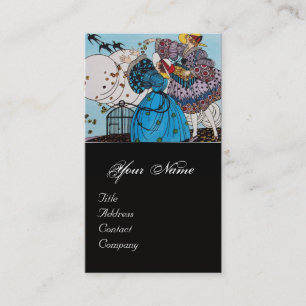 SPRING BIRDS / BEAUTY FASHION  COSTUME DESIGNER BUSINESS CARD