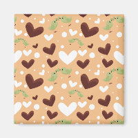 Spring Birds Love Couple Sweet Chocolate Heart