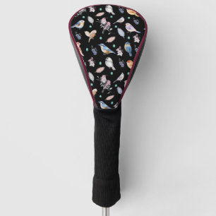 Spring Birds Pattern Golf Head Cover