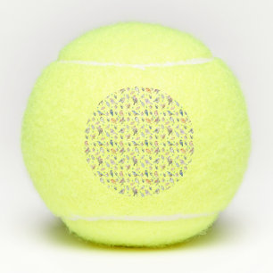 Spring Birds Pattern Tennis Balls