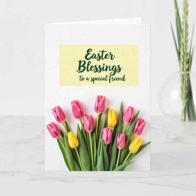 Spring Blessing Friend Card (Front)