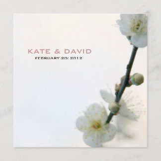 Spring Bliss/Wedding & All-Occasion Flora Custom Invitation