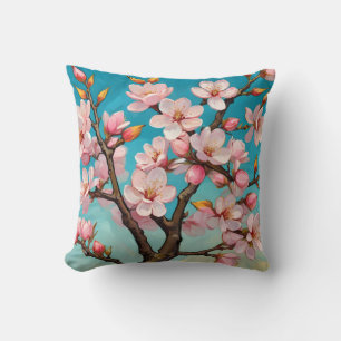 Spring Bloesemwakening Cushion