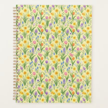 Spring Bloom Burst Pattern
