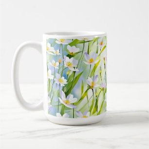 Spring Bloom Soft Floral  Coffee Mug