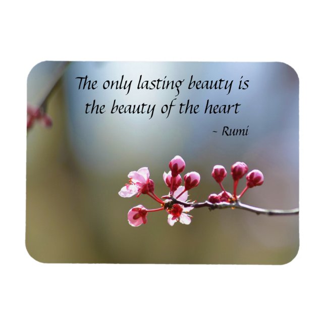 Spring Blooms Beauty Magnet (Horizontal)