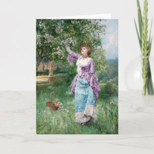 Spring Blooms   Henry John Yeend King Card