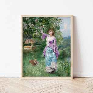 Spring Blooms   Henry John Yeend King Poster