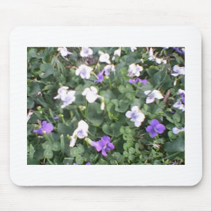 Spring Blooms In Clover Mouse Mat