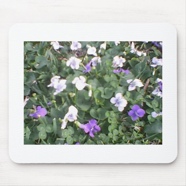 Spring Blooms In Clover Mouse Mat (Front)