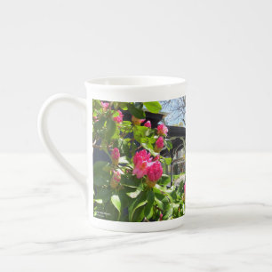 Spring Blooms in Cottage City - Martha's Vineyard Bone China Mug