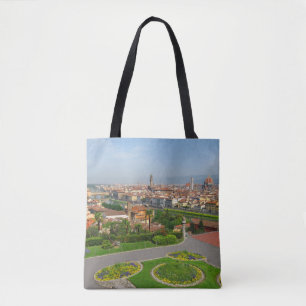 Spring blooms in Florence Tote Bag
