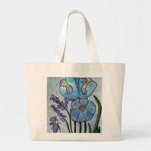 Spring Blooms Large Tote Bag