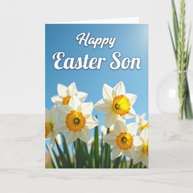 Spring Blossom Festive Card (Front)