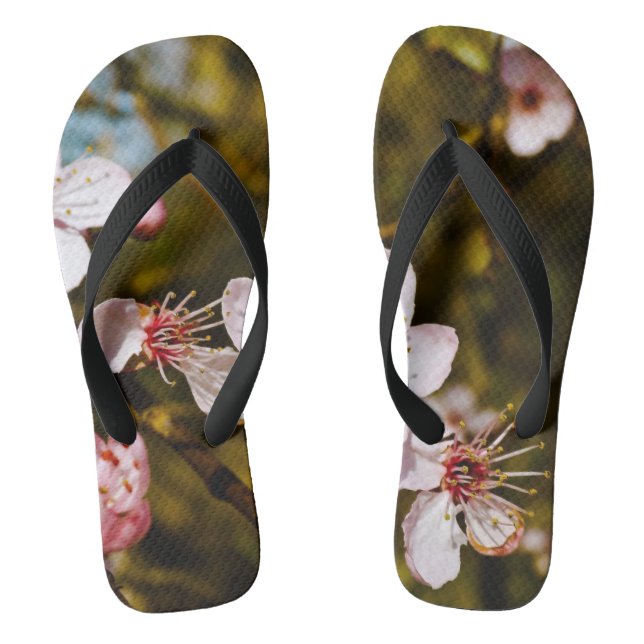 Spring Blossom Flip Flops (Footbed)