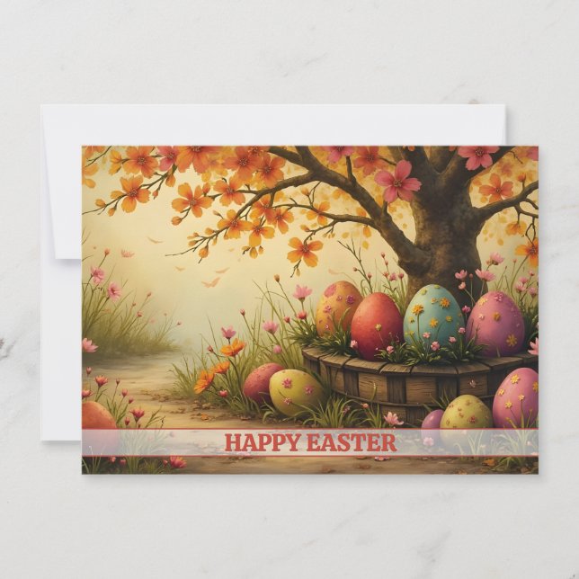 Spring Blossom Magic with Easter Egg Splendour (Front)