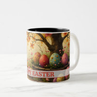 Spring Blossom Magic with Easter Egg Splendour