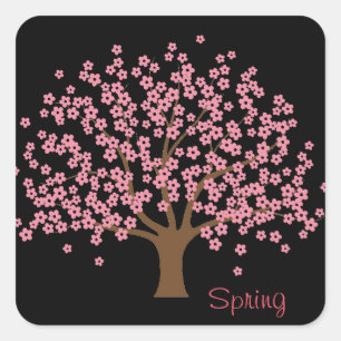 Spring Blossom Tree Sticker
