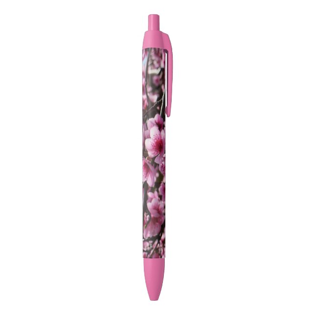 Spring Blossoms Black Ink Pen (Bottom (Vertical))