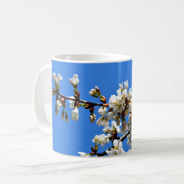 spring blossoms coffee mug (Front Left)
