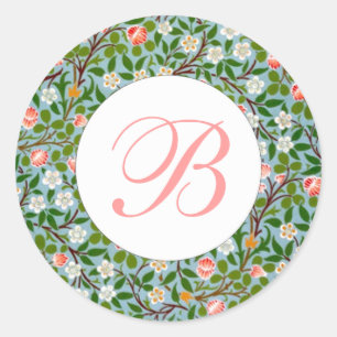 Spring Blossoms Customisable Classic Round Sticker