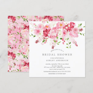 Spring Blossoms Floral Bridal Shower Invitation