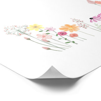 Spring, Blossoms ,Flowers , Nature , Pastel  Poster