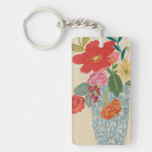 Spring Blossoms II Key Ring