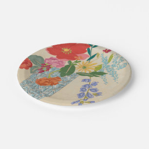 Spring Blossoms II Paper Plate