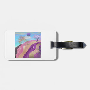 Spring Blossoms Landscape Luggage Tag