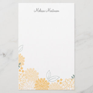 Spring Blossoms Personalised Stationery