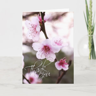 Spring Blossoms Thank You Card