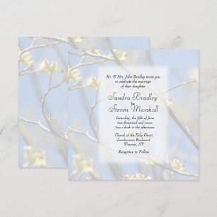 Spring Blossoms Wedding Invitation